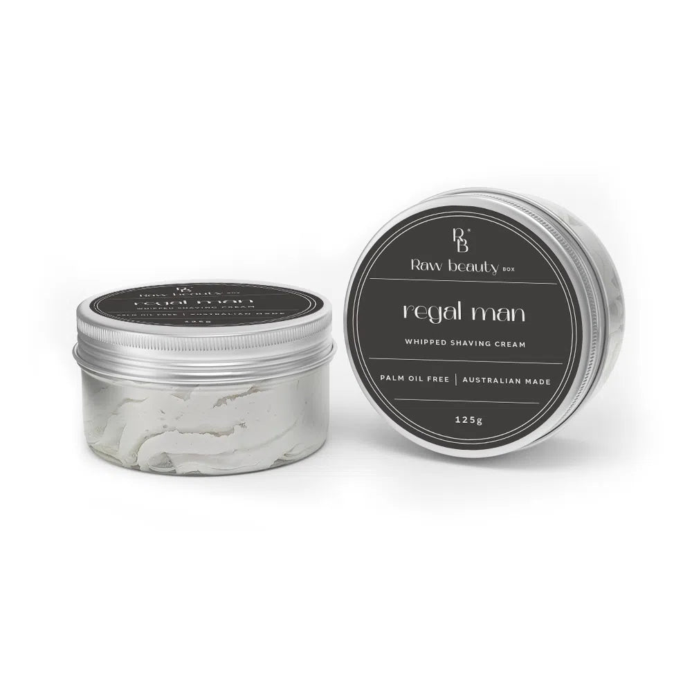 Mandarin & Frankincense Regal Man Whipped Shave Cream – Smooth, Hydrate & Refresh