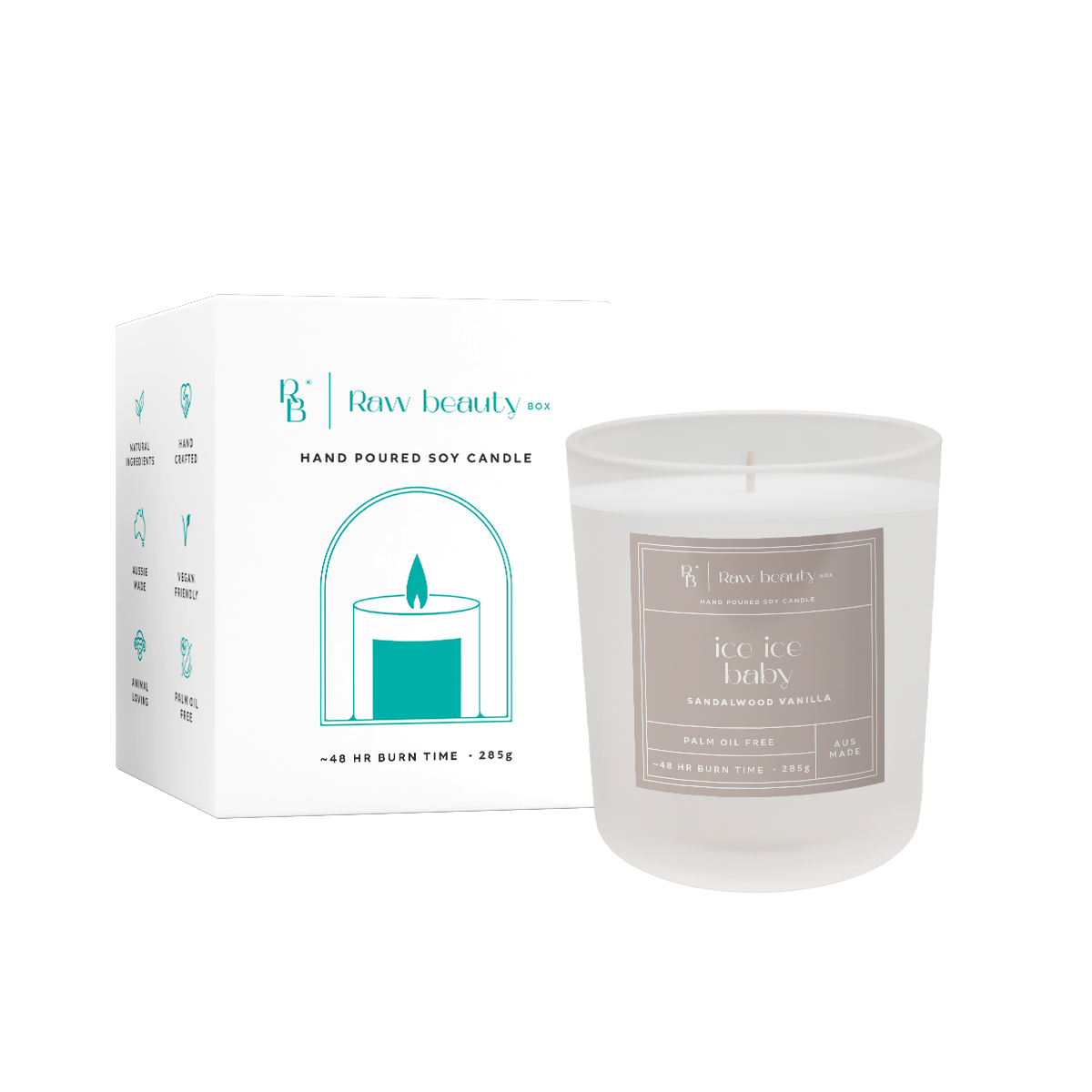 Sandalwood & Vanilla Soy Candle | 285ml