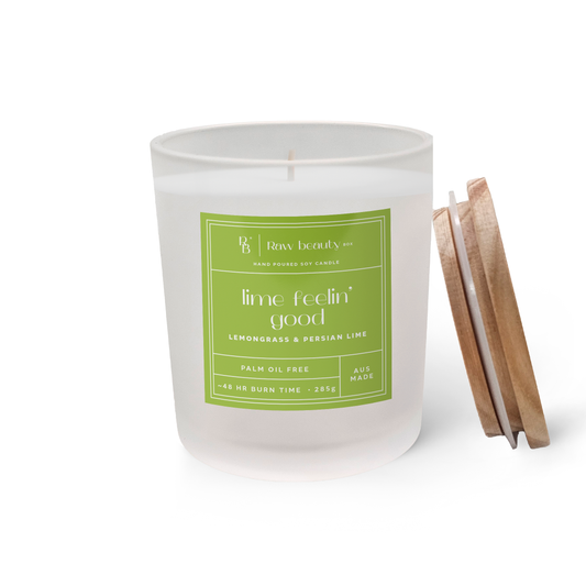 Lemongrass & Persian Lime Soy Candle | 285ml